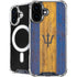 Barbados Flag Dark Wood iPhone 17 MagSafe Case